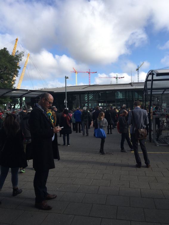  The station was evacuated at about 11am and a cordon has been put in place