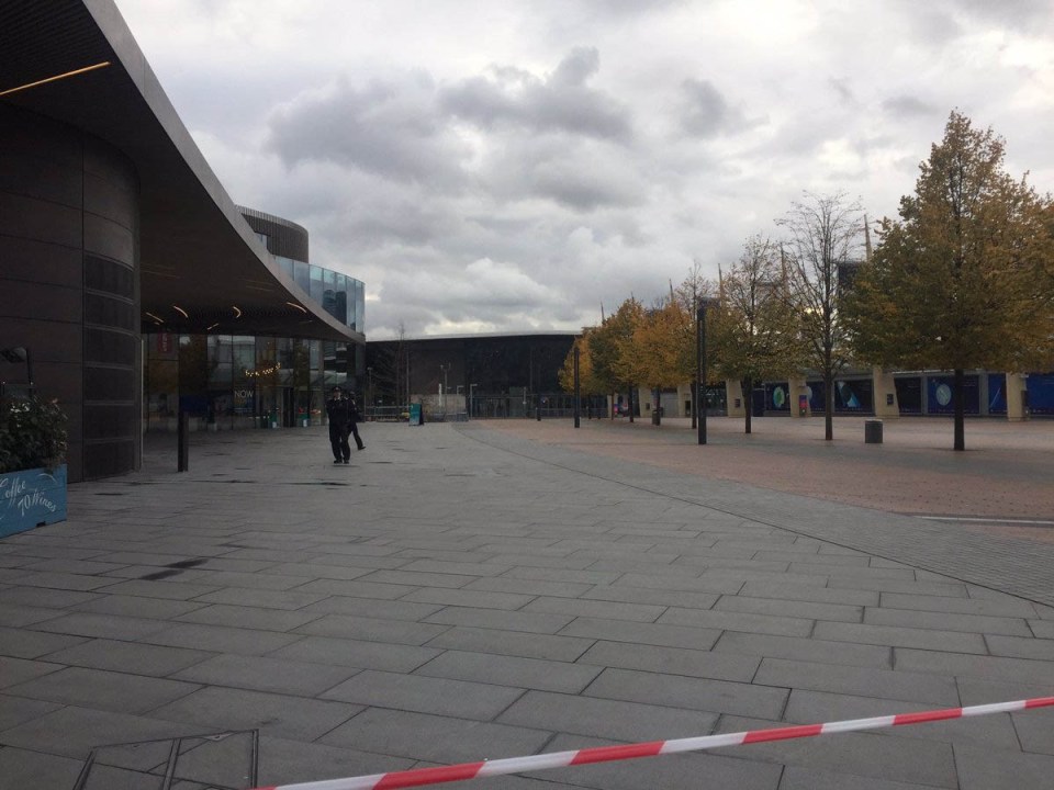  North Greenwich station was cordoned off after a suspicious package was found on a Tube