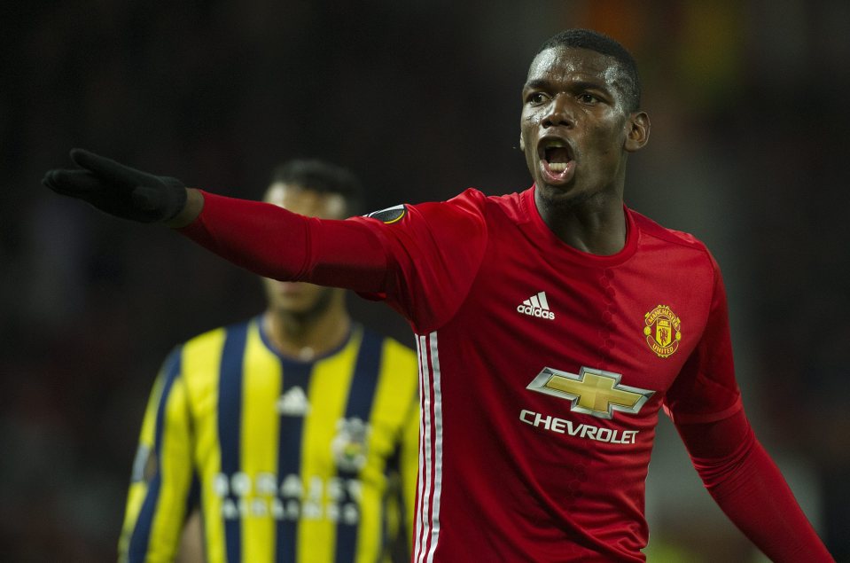 Pogba netted twice as United beat Fenerbahce in the Europa League