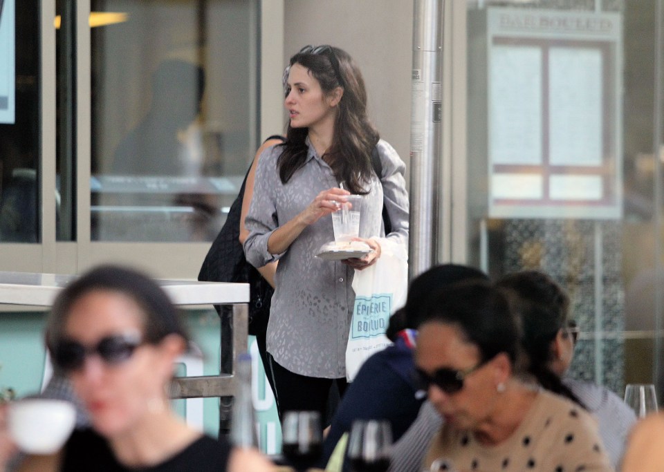 Mick Jagger's pregnant girlfriend, Melanie Hamrick, was spotted out with a friend for lunch in New York City.