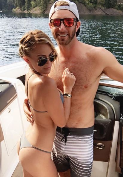  Dustin Johnson and Paulina Gretzky are engaged to be married