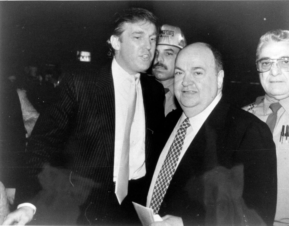  Trump pictured with horse-dealer Robert Libutti