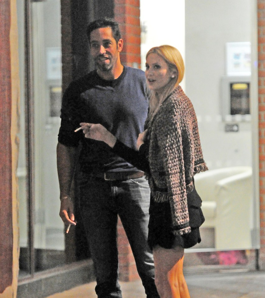  Stephanie Pratt enjoys a date night with fellow American Nick Loeb