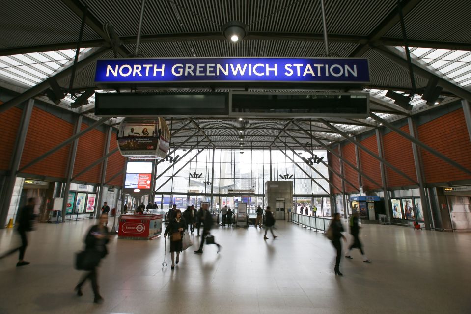  He was cuffed in connection with an ‘explosive’ found at North Greenwich station