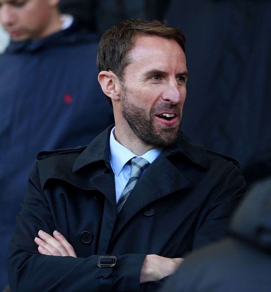  Interim England boss Gareth Southgate was present at the Vitality Stadium