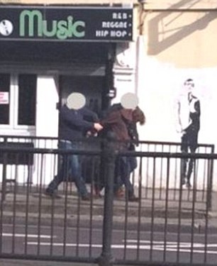 A suspect was dramatically arrested over North Greenwich 'bomb scare'