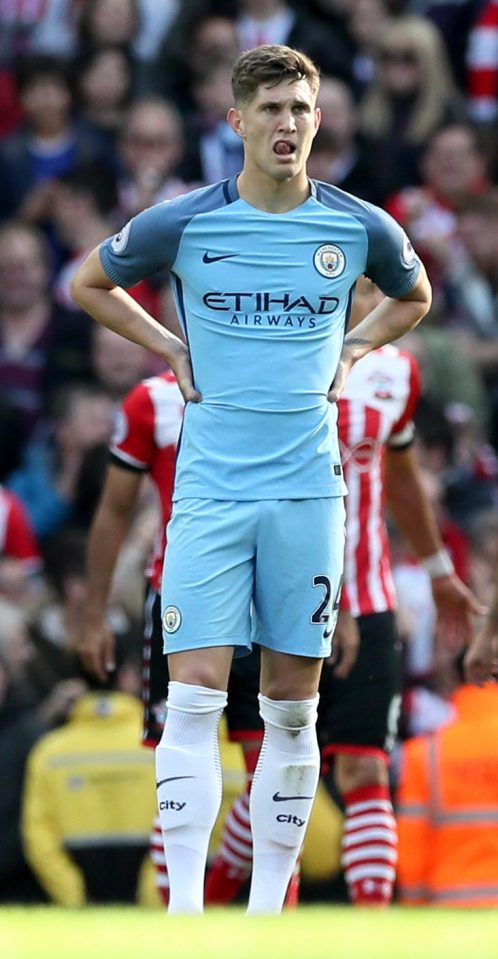  John Stones has not been able to fix City's shaky defence