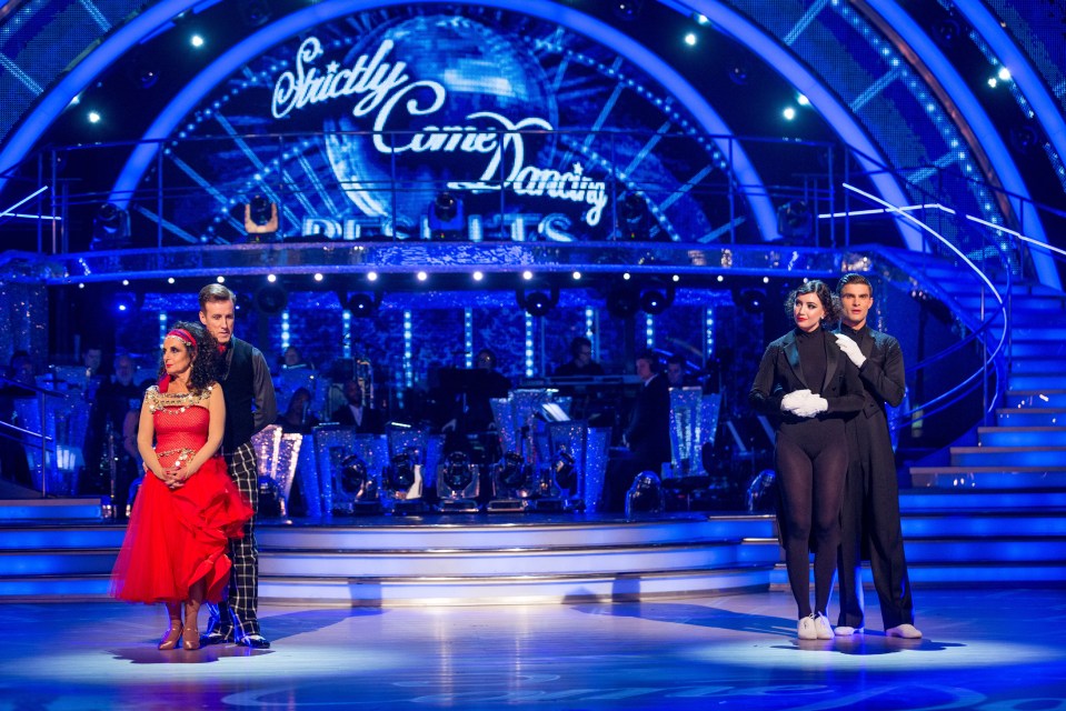  It was a tense night for Strictly fans