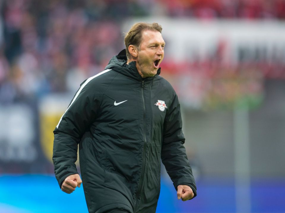  Boss Ralph Hasenhuettl has lead them to second in the Bundesliga