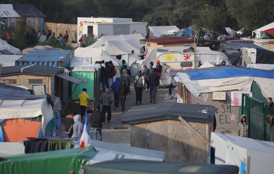 Migrants Leave The Jungle Refugee Camp In Calais