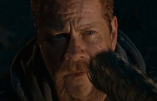  Abraham faced down Negan, but still ended up falling in the face of Lucille