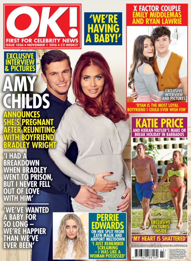 The latest issue of OK! magazine is out today