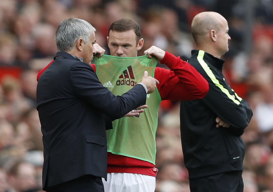 Jose Mourinho has had problems with getting the best out of Wayne Rooney