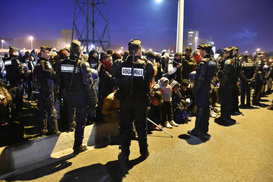  Up to 10,000 people are set to be cleared from the camp as it is demolished