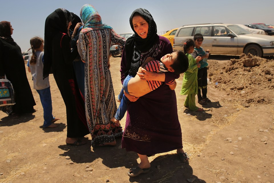 Refugees Fleeing ISIS Offensive Pour Into Kurdistan