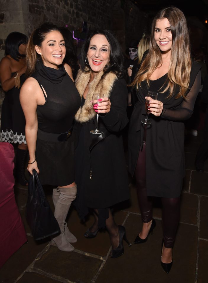  Casey Batchelor, Lesley Joseph and Imogen Thomas attend the launch of the 7th Heaven Halloween Spa