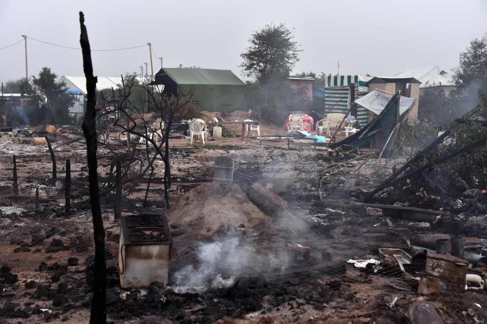  Work has started to demolish the camp in Calais