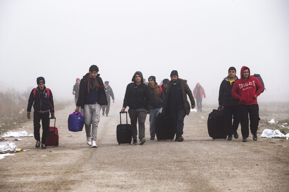  There was anger after more than 70 Syrian migrants were re-located to a Devon village this week