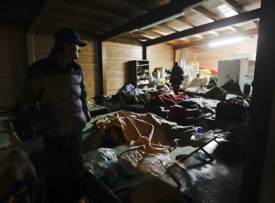  Residents of Visso spent the night in temporary shelters