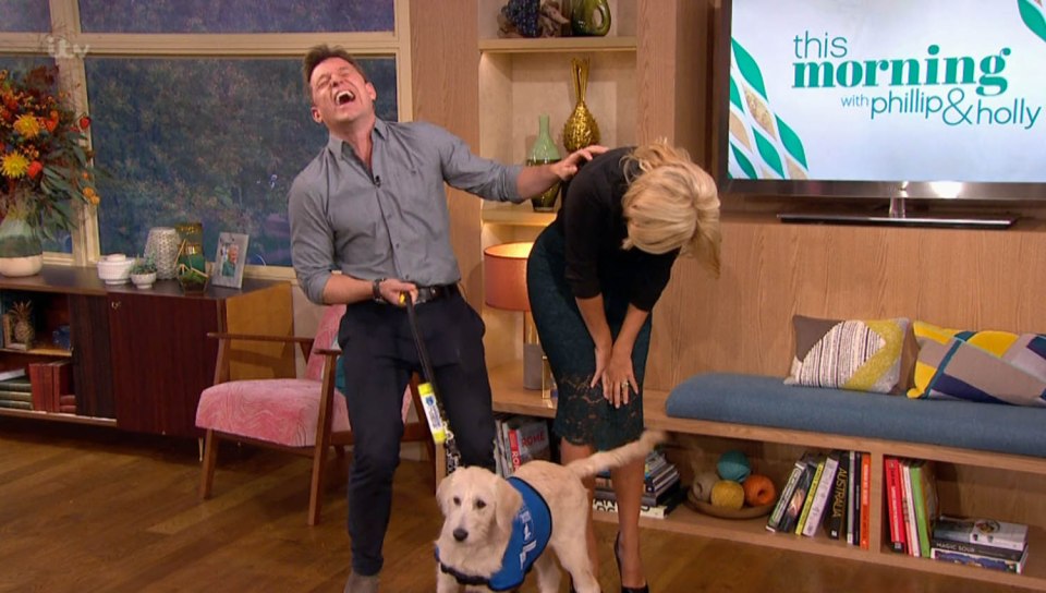  Holly Willoughby was discussing welly wanging when she got a bit tongue tied