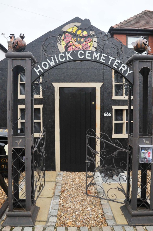 The house on Howick Park Avenue has been renamed Howick Cemetery