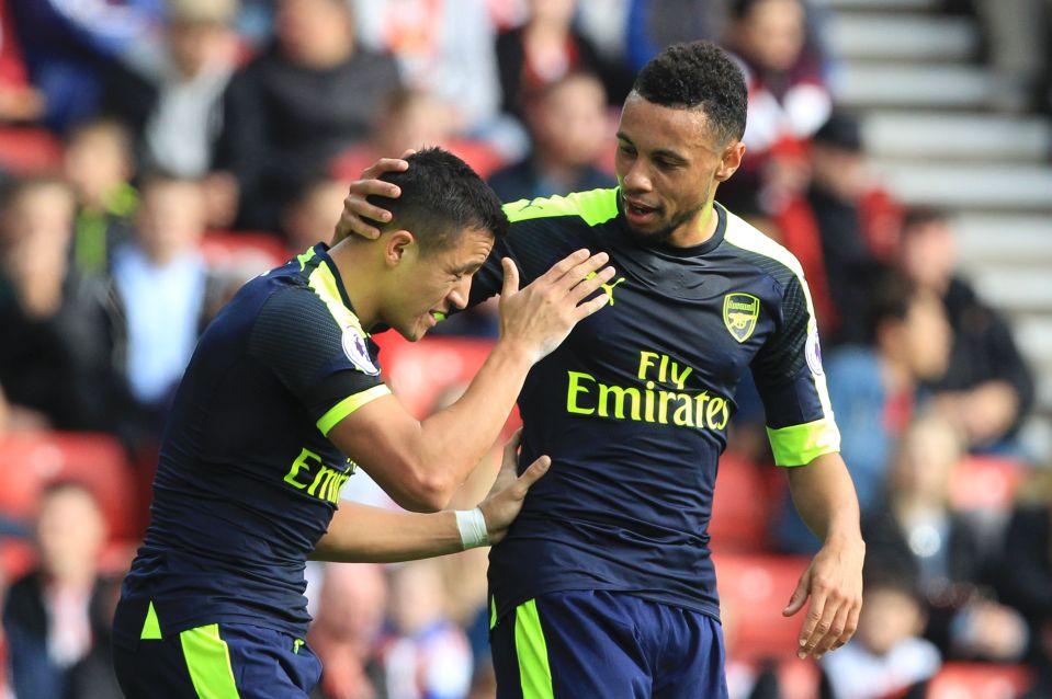  Francis Coquelin has gone on to become a key member of Arsene Wenger's XI