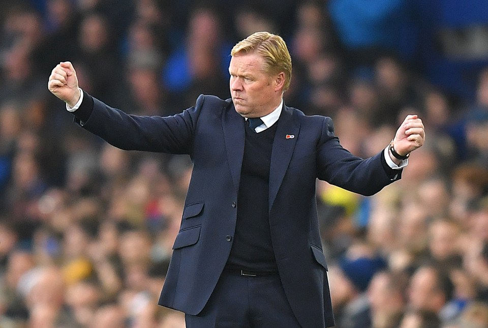  Koeman recently took charge in the summer