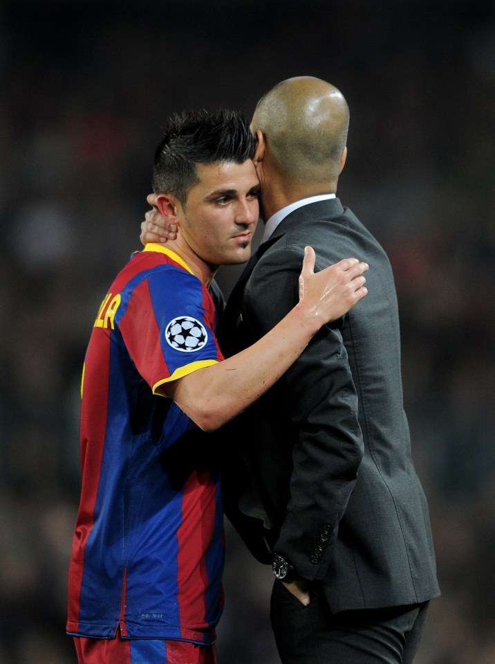 David Villa has backed Manchester City to win the Premier League title under Pep Guardiola