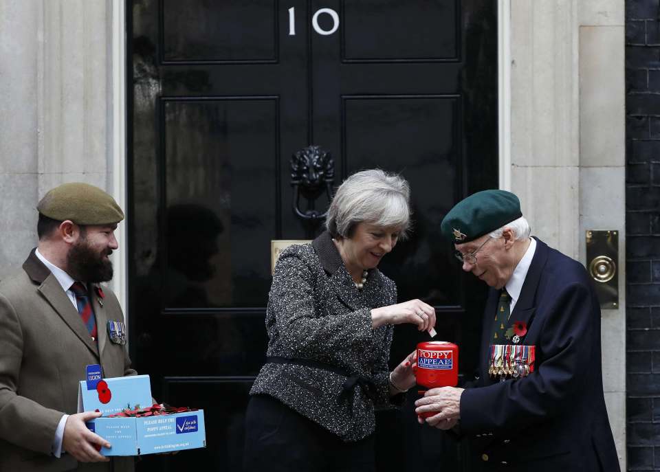 Theresa May had earlier slammed the ruling in Prime Minister’s Questions, delivering a ‘clear message’ to Fifa chiefs that the Government wants ‘our players to be able to wear those poppies’