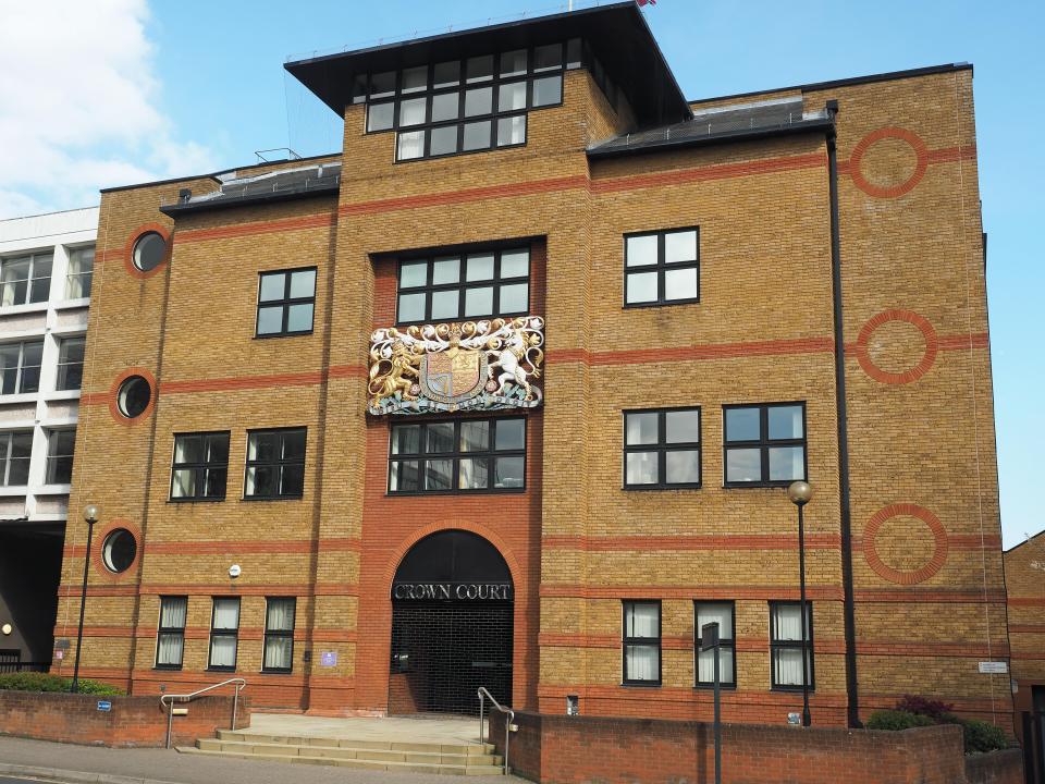 A view of the front of St Albans Crown Court in Hertfordshire