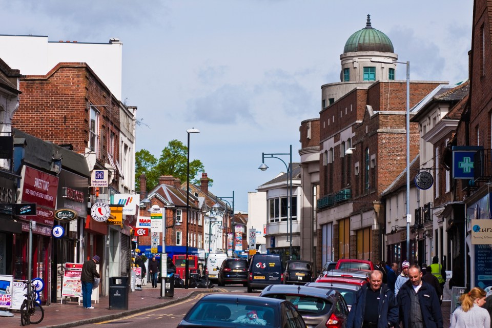 Watford High street-Hertfordshire