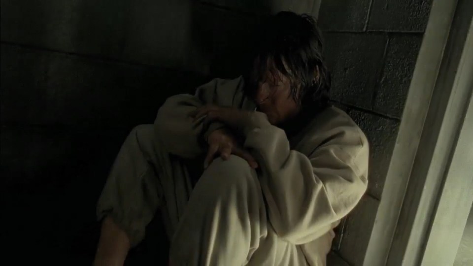  In the third episode, entitled The Cell, Daryl is being held prisoner by The Saviours