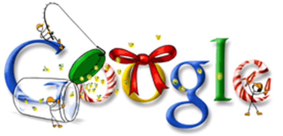 Christmas Google Doodle 1999