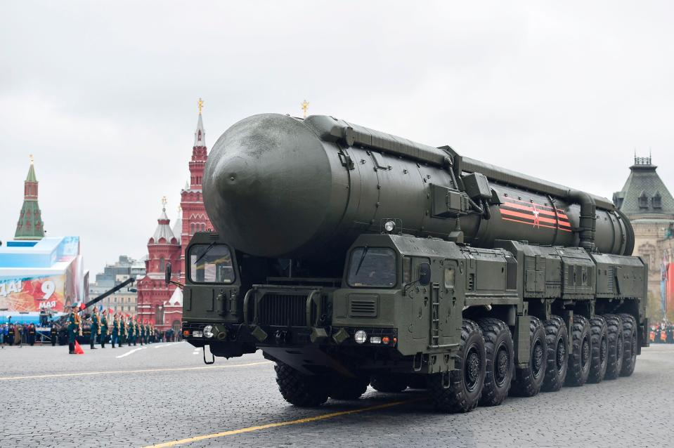  Russia displayed its military might at the Victory Day parade