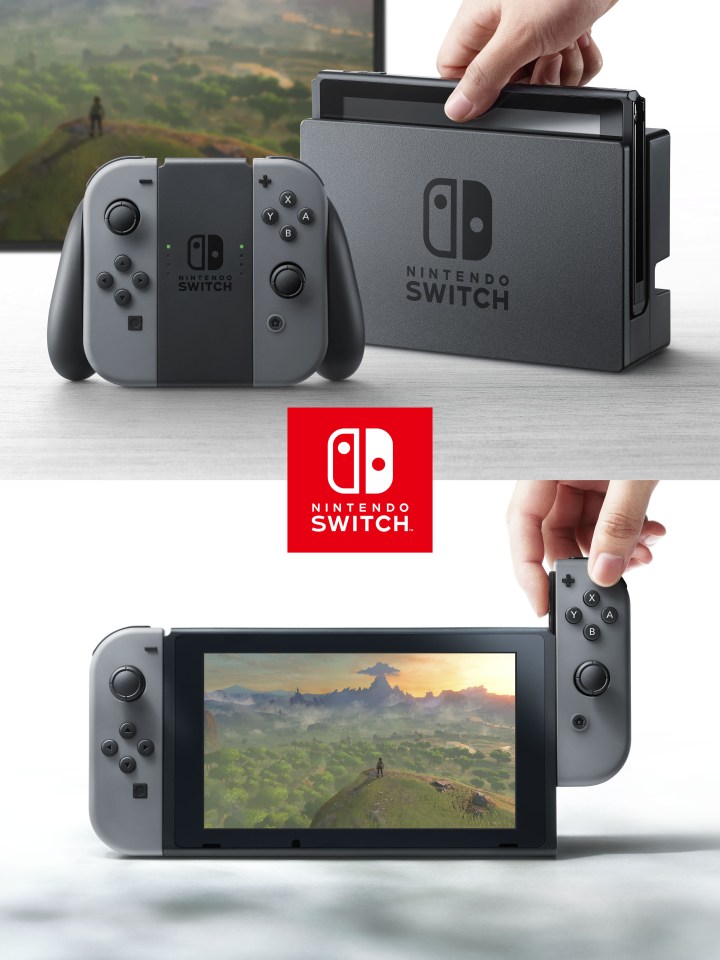  This poster shows the two 'mode's of the Nintendo Switch