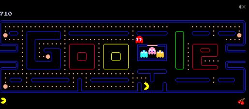 Just type "Pacman" into Search to unlock this iconic game