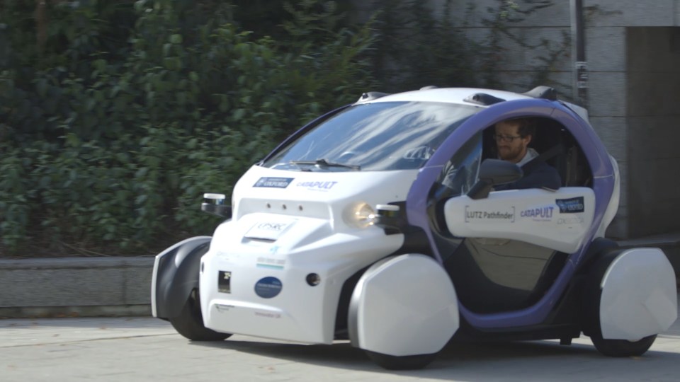  Driverless 'pod' will soon be seen in Milton Keynes