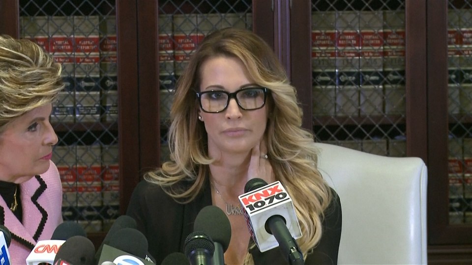  Trump came under fire after Jessica Drake accused him of offering her £8,000 to sleep with him, just a year after he married wife Melania