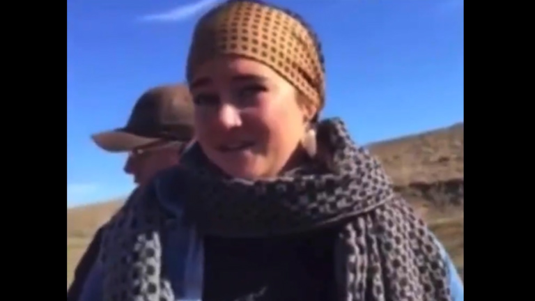 Hollywood actress Shailene Woodley arrested at pipeline protest.