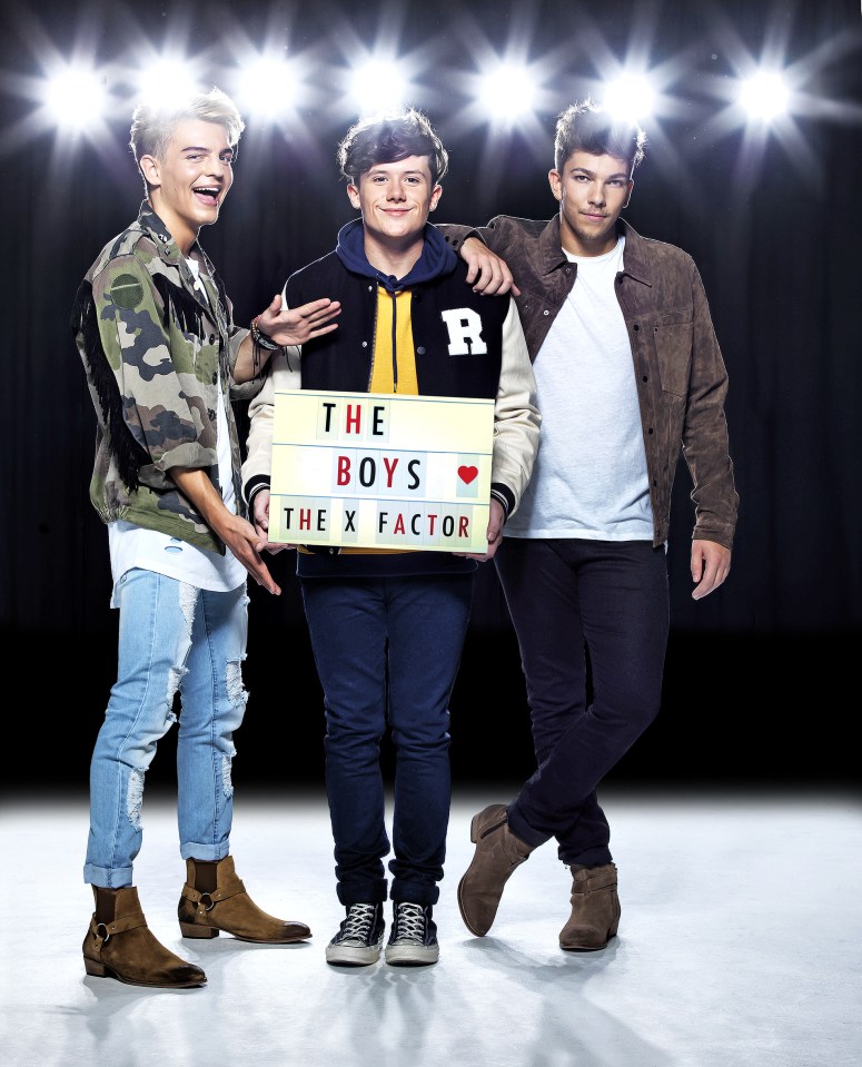  The final three guys in The X Factor 2016 are Ryan, Matt and Freddy