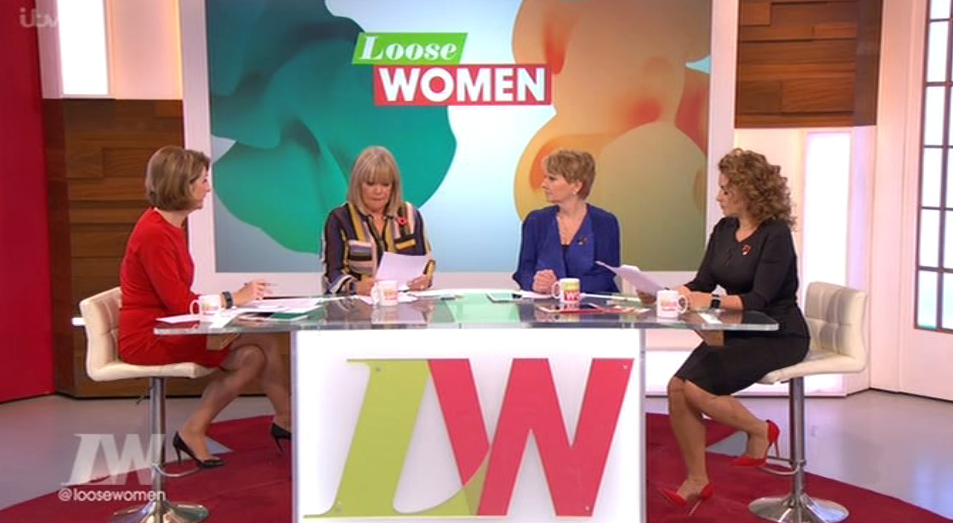  Today's Loose Women panel read out emails from fans