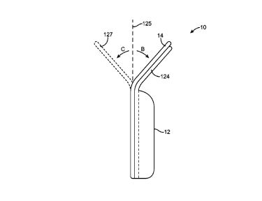 Another image from the patent filing showing another view of what might be the iPhone 8