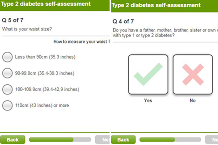  Many people living with type 2 diabetes are unaware they have the disease, but an NHS test can help people judge if they are at risk