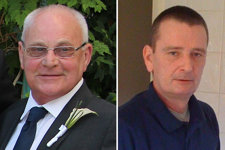  Donald Collett, 62, (left) and Philip Logan, 52, (right) died in the accident.