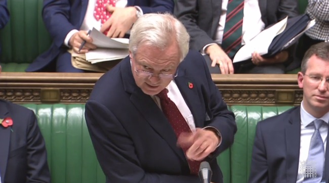  Brexit Secretary David Davis has ridiculed the differing opinions in the Labour Party about Brexit