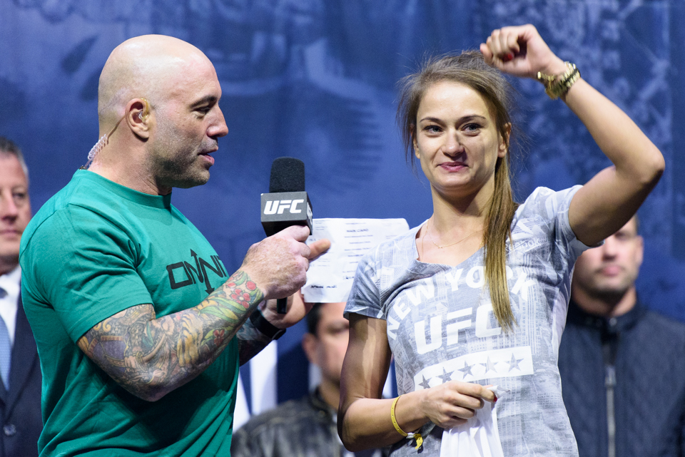  Karolina Kowalkiewicz and Joe Rogan