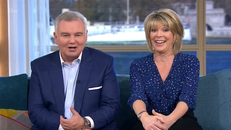  Eamonn Holmes shocked viewers as he made comments about wife Ruth Langsford's derriere on Friday's This Morning