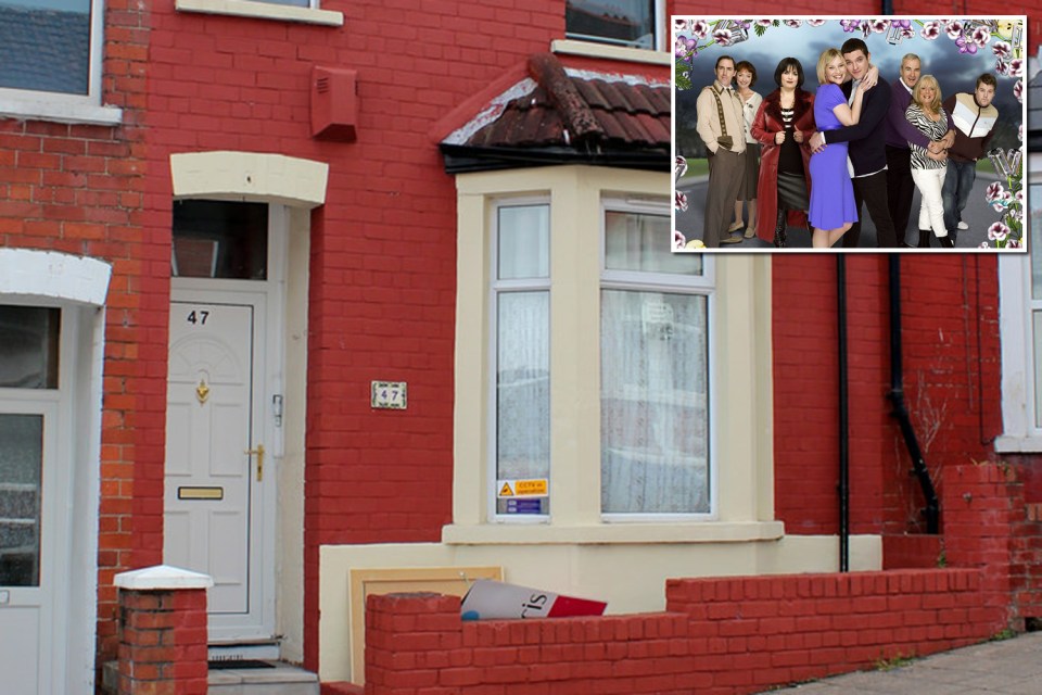 Gavin and Stacey . . . house in Barry could fetch a tidy sum of £125,000