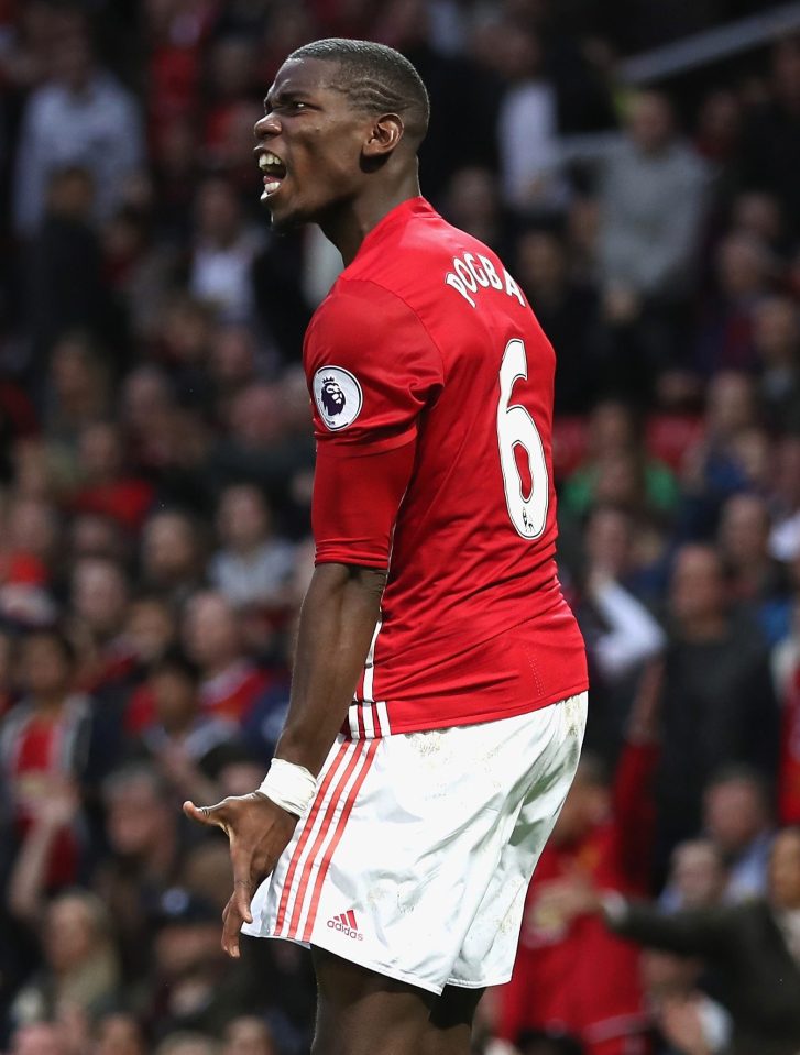  Jose Mourinho has played Paul Pogba both in an attacking and defensive role