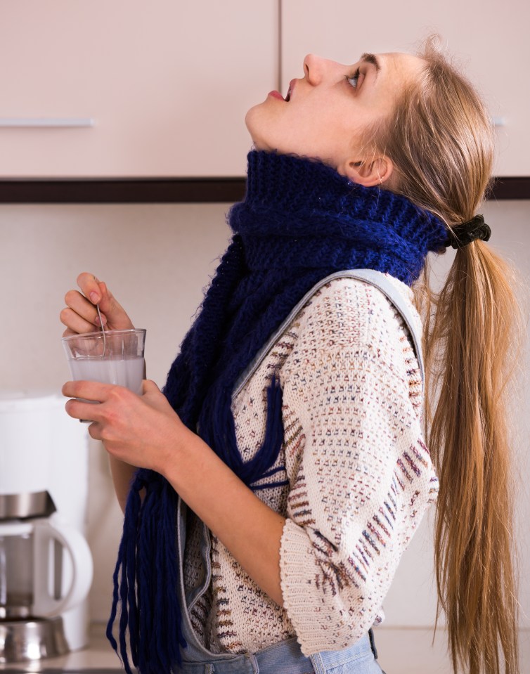  There are number of ways you can help ease mouth ulcers, one being gargling with salt water